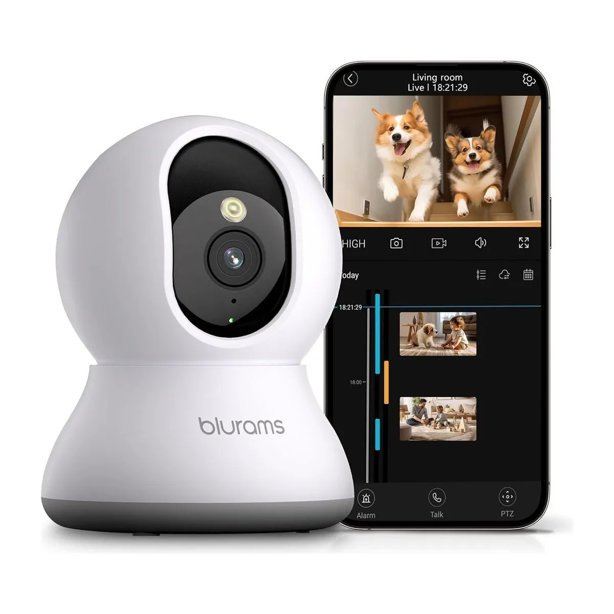 blurams 2K Indoor Security Camera