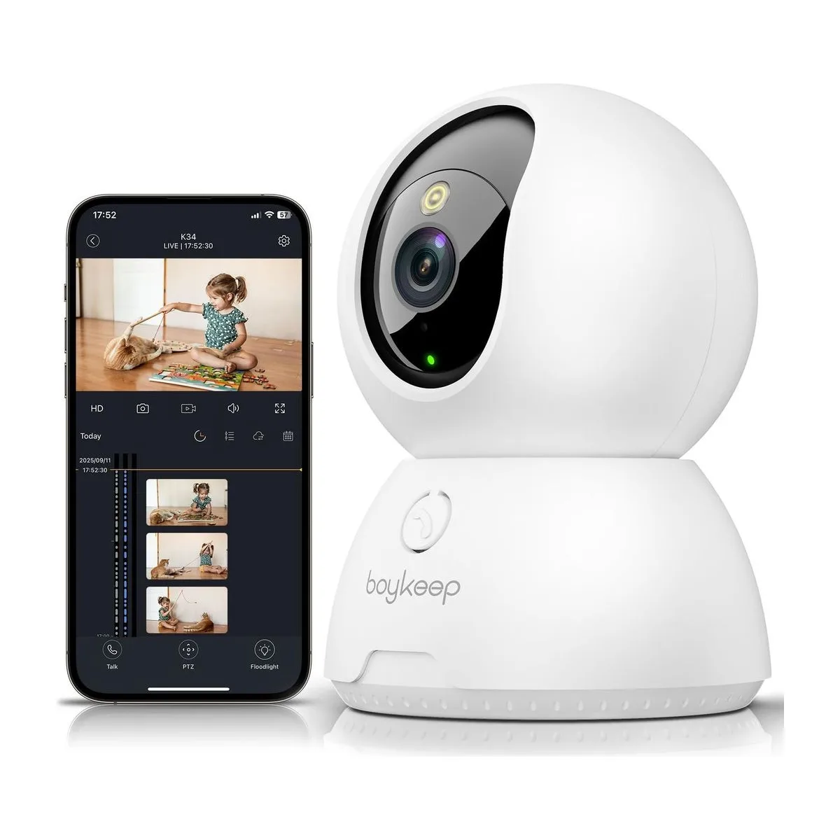 BoyKeep Pet Camera 2K