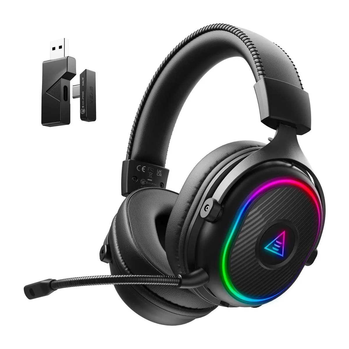 EKSA 2.4GHz Wireless Gaming Headset for PS5