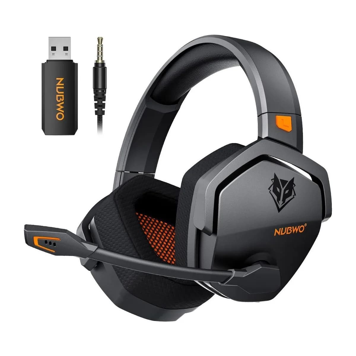 NUBWO G06 Dual Wireless Gaming Headset with Microphone for PS5