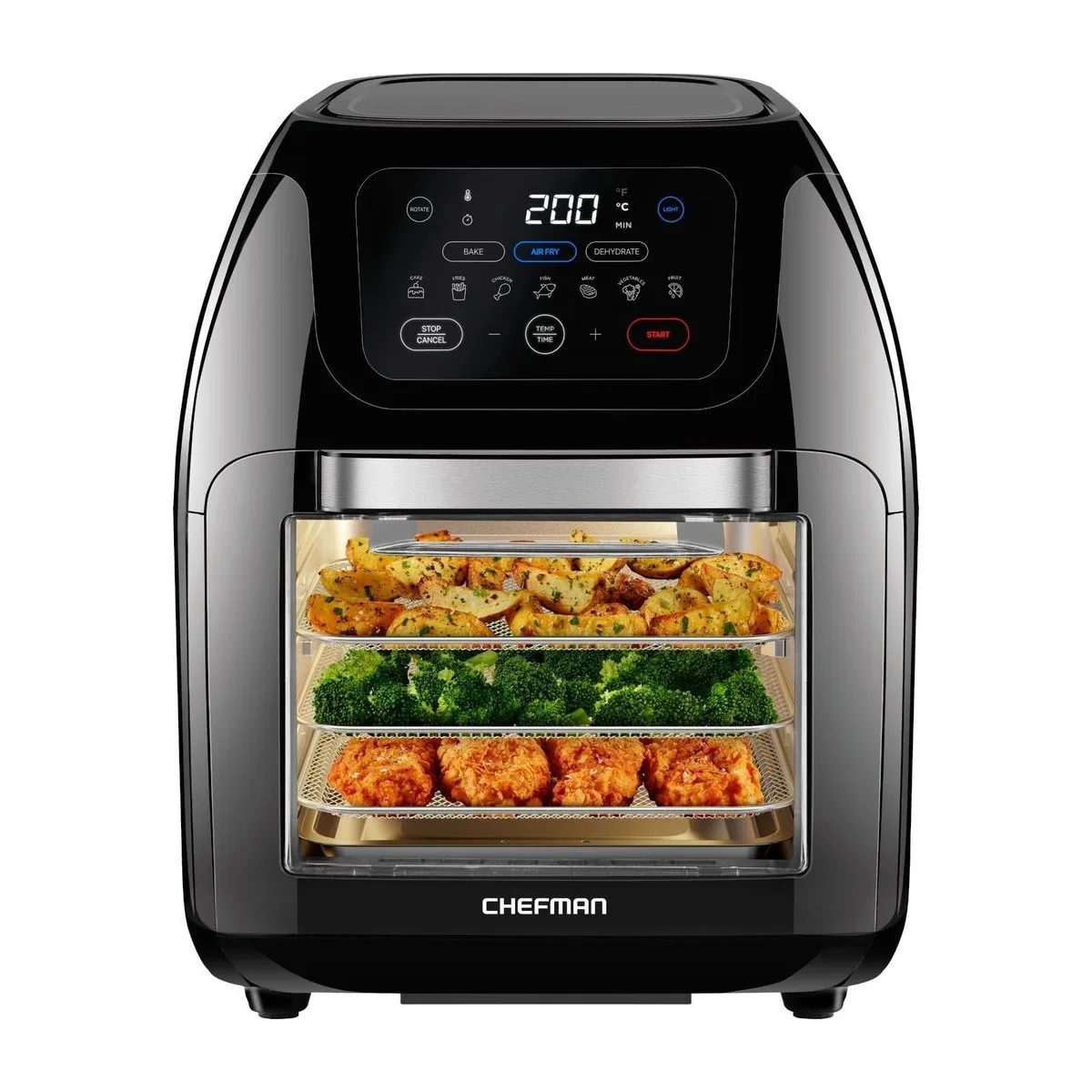 CHEFMAN Multifunctional Digital Air Fryer+ Rotisserie
