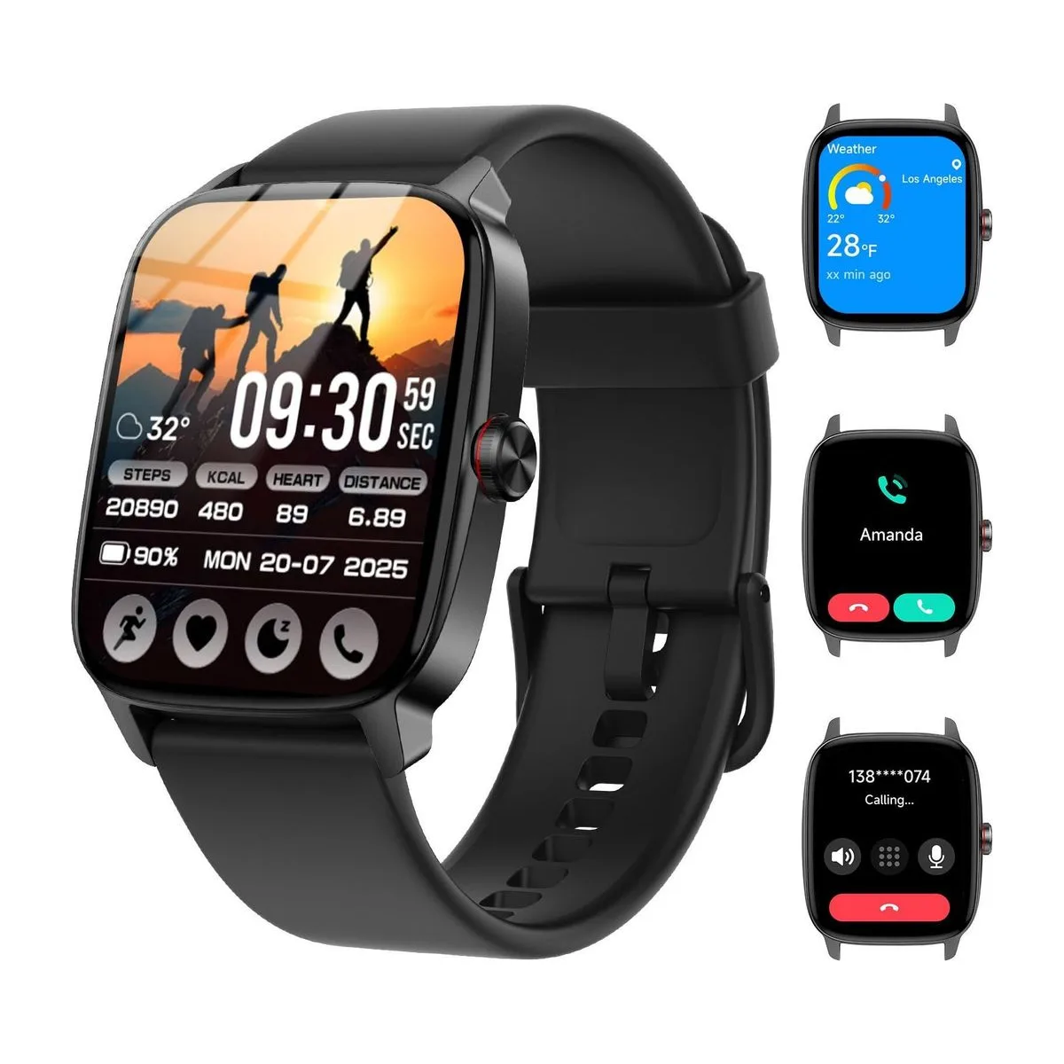 Smart Watch for Men Women with Bluetooth Call & AI Voice
